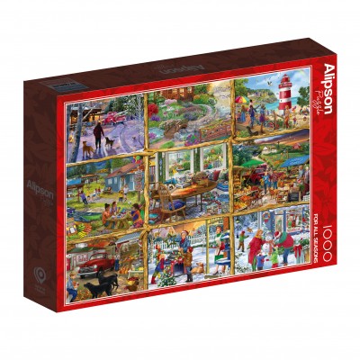 Puzzle Alipson-Puzzle-50026 Pour Toutes les Saisons