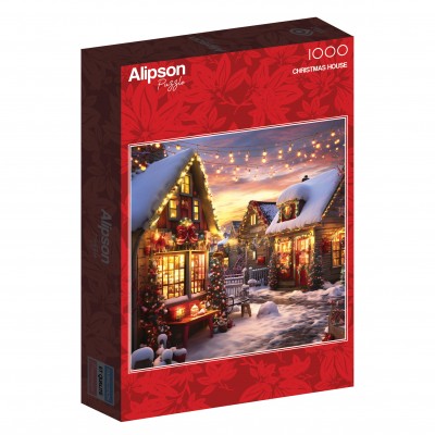 Puzzle Alipson-Puzzle-50057 Maison de Noël