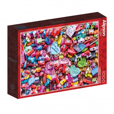 Puzzle Alipson-Puzzle-50061 Cadenas d'Amour