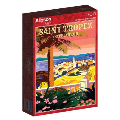 Puzzle Alipson-Puzzle-50109 St Tropez - Côte d'Azur