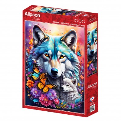 Puzzle Alipson-Puzzle-50124 Wolves - Maternal Love Collection