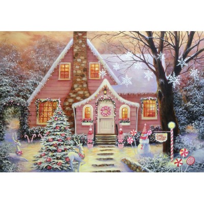 Puzzle Alipson-Puzzle-50136 Sugar Plum Cottage