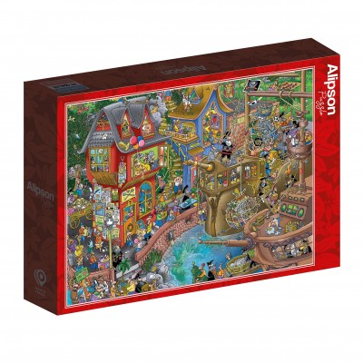 Puzzle Alipson-Puzzle-F-50048 Steve Skelton - Port de Pontcheffs