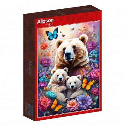 Puzzle Alipson-Puzzle-F-50115 Ours - Collection Amour Maternel