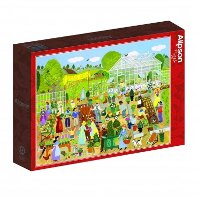 Puzzle Alipson-Puzzle-F-50122 Vente de Plantes de Printemps