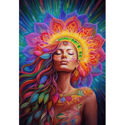 Puzzle Alipson-Puzzle-F-50157 Rainbow Shaman