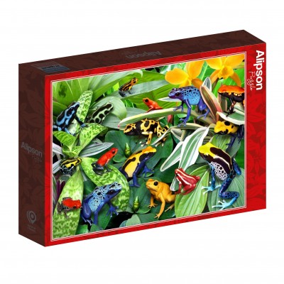 Puzzle Alipson-Puzzle-F-50168 Fun Frogs