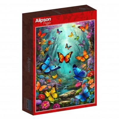 Puzzle Alipson-Puzzle-F-50174 Nuées de Papillons