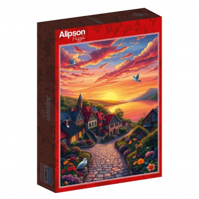 Puzzle Alipson-Puzzle-F-50177 Vue sur le Lac