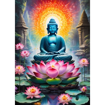Puzzle Alipson-Puzzle-F-50181 Bouddha