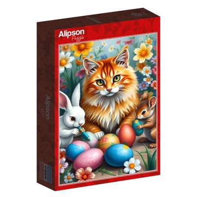 Puzzle Alipson-Puzzle-F-50214 Prêts pour Pâques