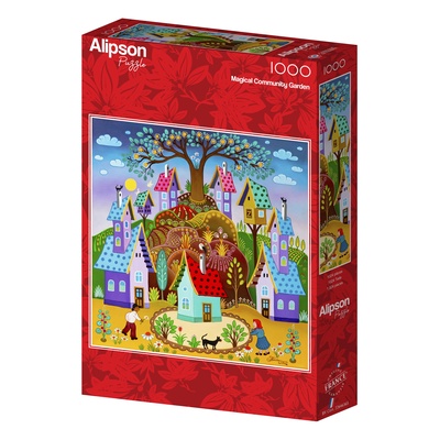 Puzzle Alipson-Puzzle-F-50243 Jardin Magique Partagé