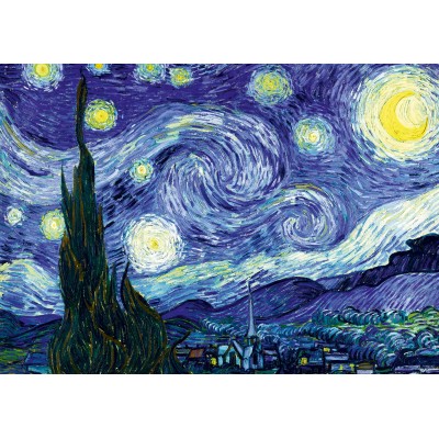 Puzzle Art-by-Bluebird-60001 Vincent Van Gogh - The Starry Night, 1889