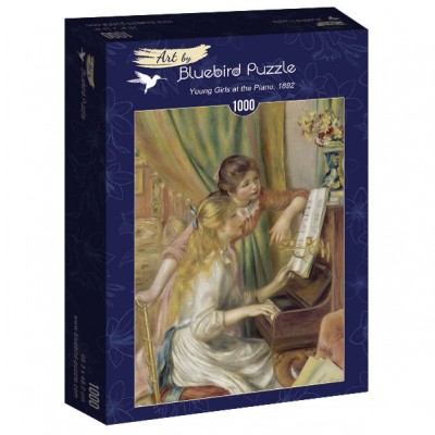 Puzzle Art-by-Bluebird-60126 Auguste Renoir - Young Girls at the Piano, 1892