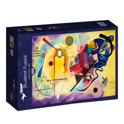 Puzzle Art-by-Bluebird-60147 Kandinsky - Jaune, Rouge, Bleu, 1925