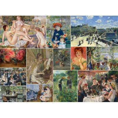 Puzzle Art-by-Bluebird-60155 Auguste Renoir - Collage