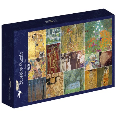 Puzzle Art-by-Bluebird-60156 Gustave Klimt - Collage