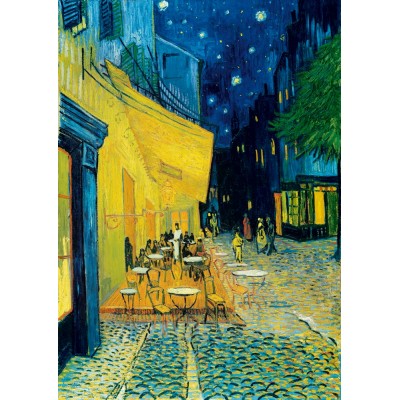 Puzzle Art-by-Bluebird-F-60207 Vincent Van Gogh - Café Terrace at Night, 1888