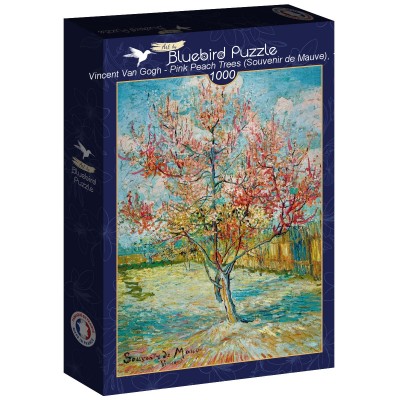 Puzzle Art-by-Bluebird-F-60306 Vincent Van Gogh - Pink Peach Trees (Souvenir de Mauve), 1888