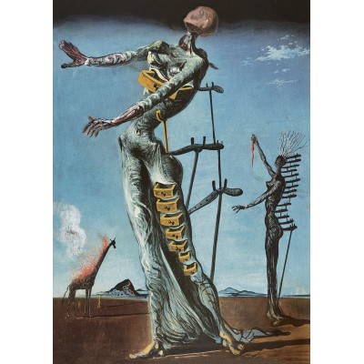 Puzzle Art-by-Bluebird-F-60331 Salvador Dalí - Burning Giraffe, c. 1937