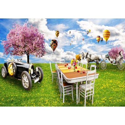 Puzzle Bluebird-Puzzle-70044 Romantic Picnic