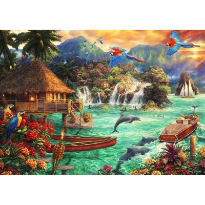 Puzzle Bluebird-Puzzle-70052 Island Life