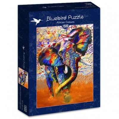 Puzzle Bluebird-Puzzle-70101 African Colours