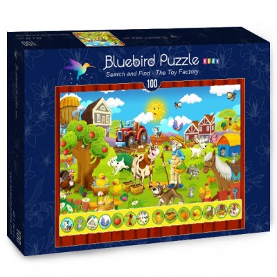 Puzzle Bluebird-Puzzle-70349 Search and Find - The Toy Factory