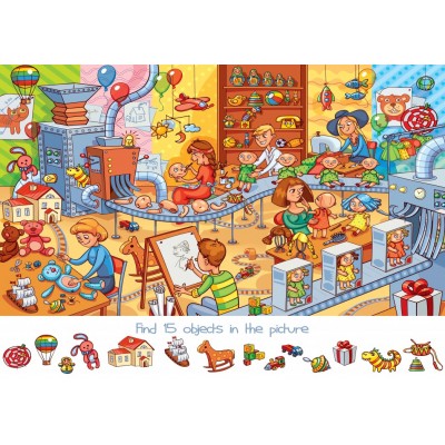 Puzzle Bluebird-Puzzle-70350 Search and Find - The Toy Factory