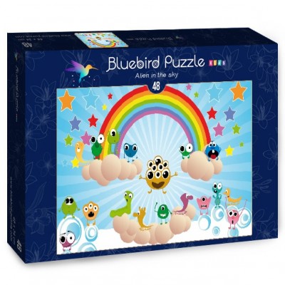 Puzzle Bluebird-Puzzle-70366 Alien in the sky