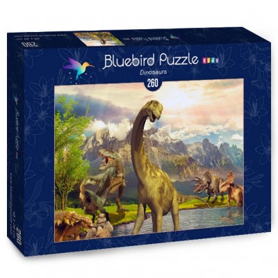 Puzzle Bluebird-Puzzle-70369 Dinosaurs