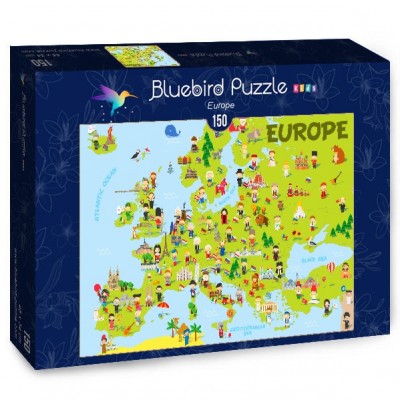 Puzzle Bluebird-Puzzle-70380 Europe