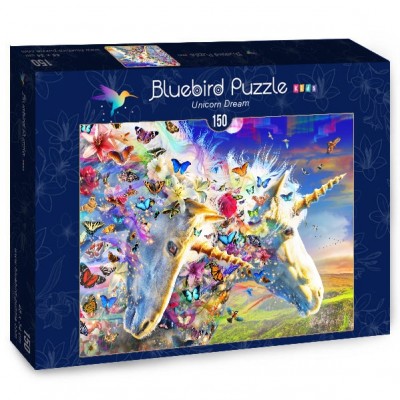 Puzzle Bluebird-Puzzle-70397 Unicorn Dream