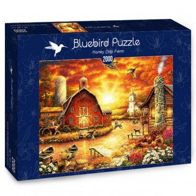 Puzzle Bluebird-Puzzle-70416 Honey Drip Farm