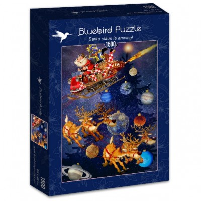 Puzzle Bluebird-Puzzle-70445 Santa Claus is arriving!