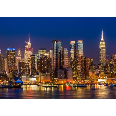 Puzzle Bluebird-Puzzle-70450 New York Skyline by Night