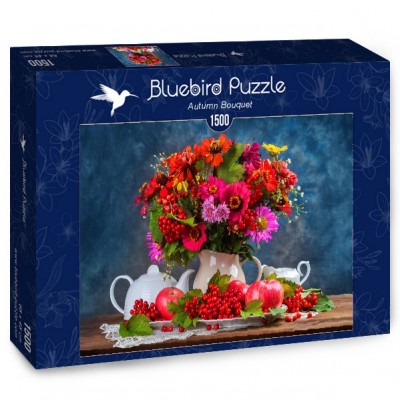 Puzzle Bluebird-Puzzle-70452 Autumn Bouquet