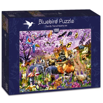 Puzzle Bluebird-Puzzle-70495-P Two By Two at Noah's Ark