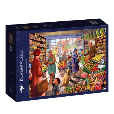 Puzzle Bluebird-Puzzle-70559-P Village Greengrocer