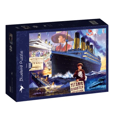 Puzzle Bluebird-Puzzle-70560-P Titanic