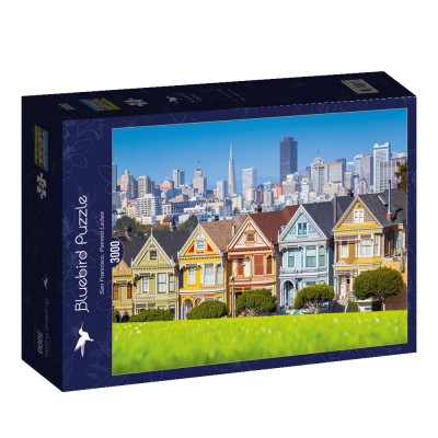 Puzzle Bluebird-Puzzle-70565-P San Francisco, Painted Ladies