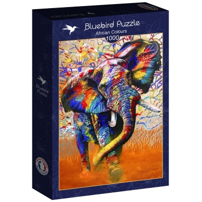 Puzzle Bluebird-Puzzle-F-90002 African Colours