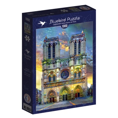 Puzzle Bluebird-Puzzle-F-90039 Cathédrale Notre-Dame de Paris