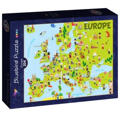 Puzzle Bluebird-Puzzle-F-90072 Europe