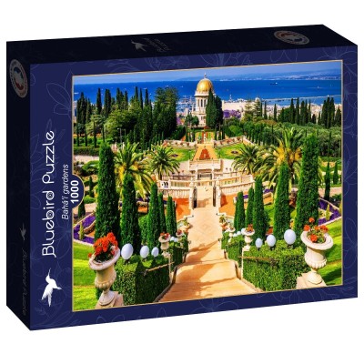 Puzzle Bluebird-Puzzle-F-90223 Bahá'í gardens