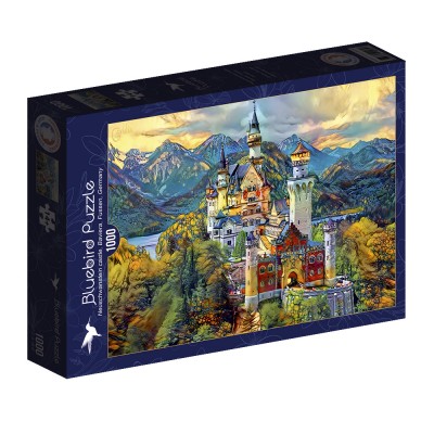 Puzzle Bluebird-Puzzle-F-90285 Château de Neuschwanstein, Allemagne