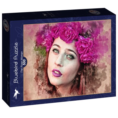 Puzzle Bluebird-Puzzle-F-90338 The Rose Woman