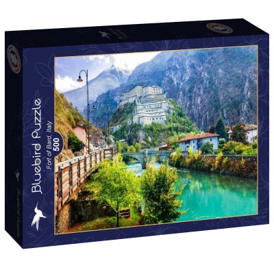 Puzzle Bluebird-Puzzle-F-90416 Fort of Bard, Italy