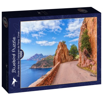 Puzzle Bluebird-Puzzle-F-90438 Route dans les Calanques de Piana, Corse