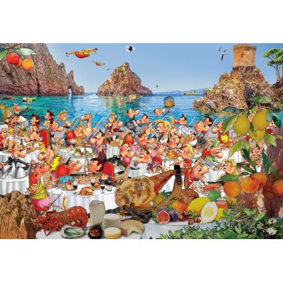 Puzzle Bluebird-Puzzle-F-90445 Ruyer François : Corse